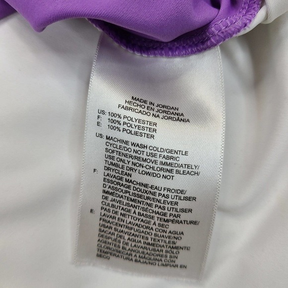 St. Andrews of Scotland Polo Golf Shirt Men's Large Purple White‎ Short Sleeve - Picture 7 of 12